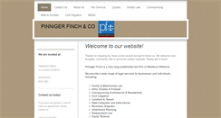 Desktop Screenshot of pinnigerfinch.com